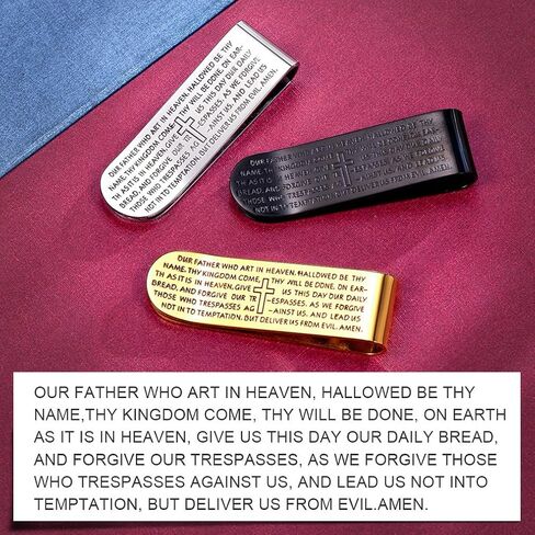 مشبك نقود معدني للأعمال الرجالية، تصميم مشبك ورق، محفظة بسيطة عصرية، هدية للأب والأب والزوج in Kuwait