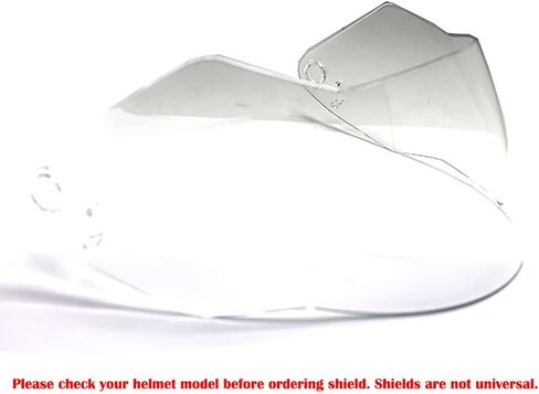 1Storm Motorcycle Modular Dual Visor Helmet Visor Shield for Brand 1Storm Helmet: Model HG339 in Saudi Arabia