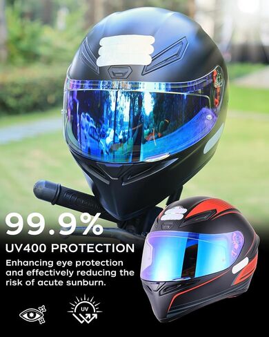 Soman K1S Visor, Tinted K5S K3SV Shield Replacement Compatible with K5S K3-SV(ML-L-XL-XXL) K1S (L-XL-XXL) UV Protection (Smoke Revo Red) in Saudi Arabia