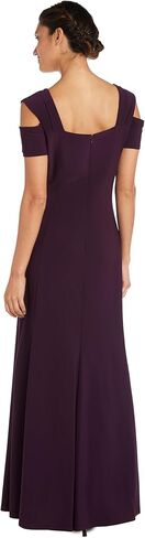 R&M Richards Womens Embellished Sweetheart Neck Evening Dress in Saudi Arabia