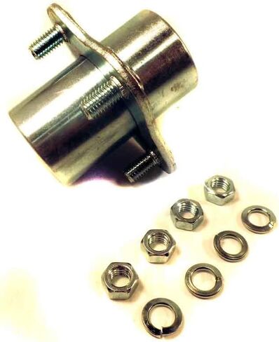 محور عجلة الصلب 1 "Bore 1/4" Keyway لـ 4 "عجلات فولاذية in Kuwait