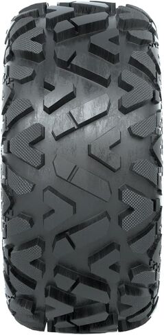 GTW Barrage 25 inch Golf Cart Mud/Off-Road Tire | 25x10-14 | Self-Cleaning Tread | 6-Ply | Universal Fitment with 14 inch Wheels | Set of 4 in Saudi Arabia