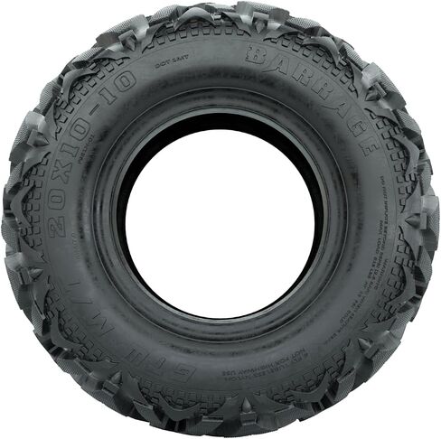 GTW Barrage 25 inch Golf Cart Mud/Off-Road Tire | 25x10-14 | Self-Cleaning Tread | 6-Ply | Universal Fitment with 14 inch Wheels | Set of 4 in Saudi Arabia