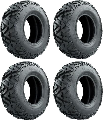 GTW Barrage 25 inch Golf Cart Mud/Off-Road Tire | 25x10-14 | Self-Cleaning Tread | 6-Ply | Universal Fitment with 14 inch Wheels | Set of 4 in Saudi Arabia