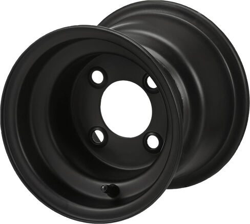 مجموعة CART RM من 4 إطارات عربة الجولف و RIMS ، Gloss Black ، Deli | يناسب 18 × 8.5 × 8 18-850-8 18 × 8.50-8 in Kuwait