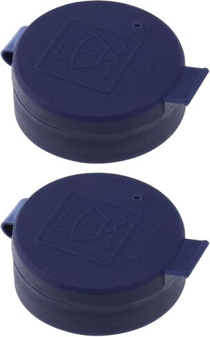 ECSiNG 2Pcs Windscreen Washer Bottle Cap Replacement 71740943 643244 Compatible with Fiat 500 Compatible with Citroen Nemo Washer Bottle Cover in Kuwait