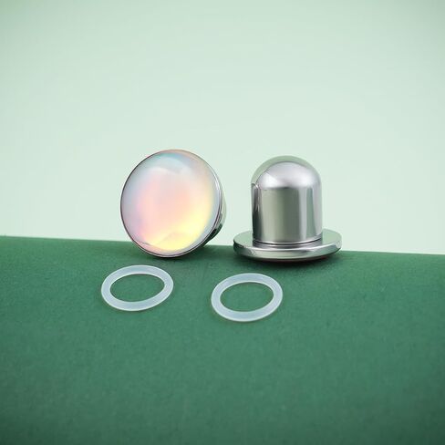 TBOSEN 3 Pairs Assemblable Top and Precise Size Ear Plugs Kit Stainless Steel O-Ring Stretcher Piercings Gauges DIY Set 14G-5/8 Inch in Saudi Arabia