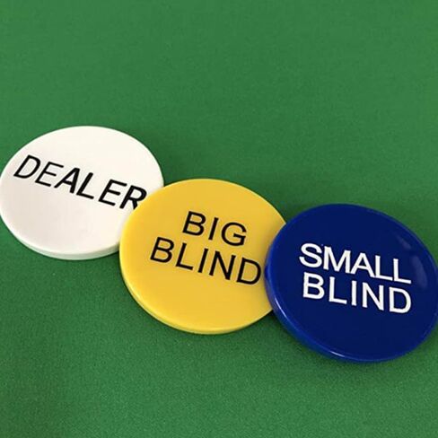 SAFIGLE 4 Sets Big and Small Blind Banker Code Texas Holdem Game Chips Bingo Game Tokens Bingo Game Supplies in Saudi Arabia