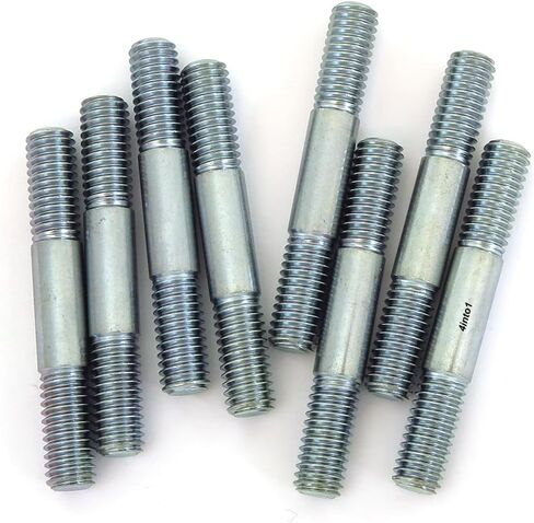 Set of 8 - Exhaust Stud M6x40-90044-323-300 - Fits Honda CB500K 71-73 - CB550F 75-77 - CB550K 74-78 in Saudi Arabia
