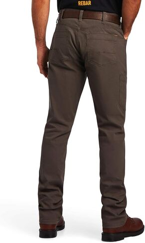 ARIAT Men's Rebar M4 Low Rise Durastretch Made Tough Stackable Straight Leg Pant in Saudi Arabia