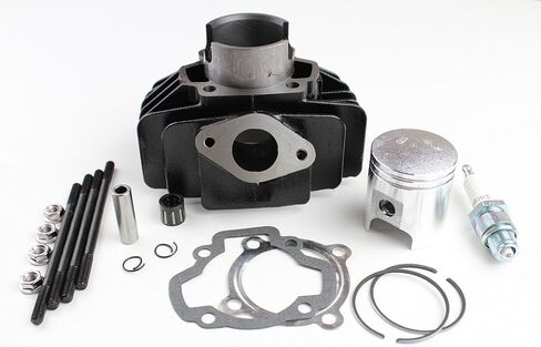 Niche 60cc Big Bore Piston Cylinder Cylinder Cylinder Head Lead for Yamaha PW50 YF60S 4-Zinger Tri-Zinger BP4-HS000-00 517-11181-01 in Kuwait