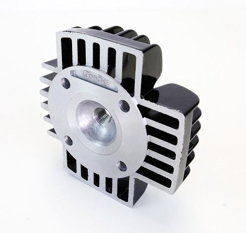 Niche 60cc Big Bore Piston Cylinder Cylinder Cylinder Head Lead for Yamaha PW50 YF60S 4-Zinger Tri-Zinger BP4-HS000-00 517-11181-01 in Kuwait
