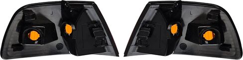 Spec-D Tuning Amber Corner Signal Lights Compatible with 1990-1991 Honda Civic 2/3Dr Hatchback L+R Pair Assembly in Kuwait