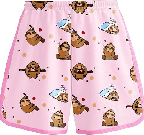 LQSZ Girls Pajamas Set Toddler Summer Outfits Short Sleeves Pjs Sleepwear for Little Kids 3-12 Years in Saudi Arabia