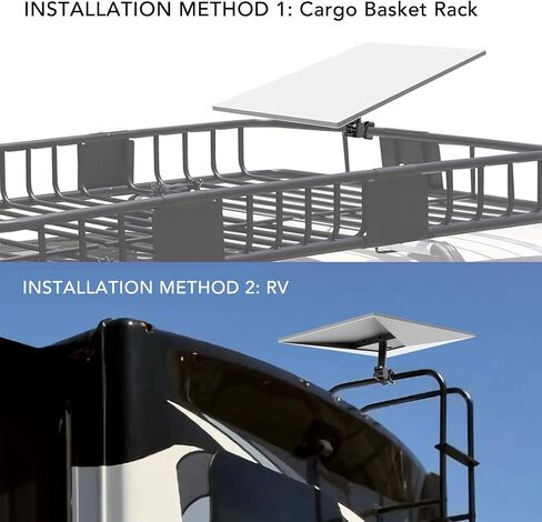 Gen 3 Pipe Adapter, for Gen 3 Standard Dish, RV Ladder Mount Roof Rack Mount Strong Load Bearing Capacity Adjustable Pipe Adapter for in Saudi Arabia