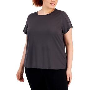 Women's Birdseye Mesh T-Shirt Gray Size 2X in Saudi Arabia