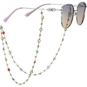 حامل سلسلة النظارات ، حبل رقبة بالخرز لنظارات القراءة والنظارات الشمسية والنساء والفتيات in Kuwait