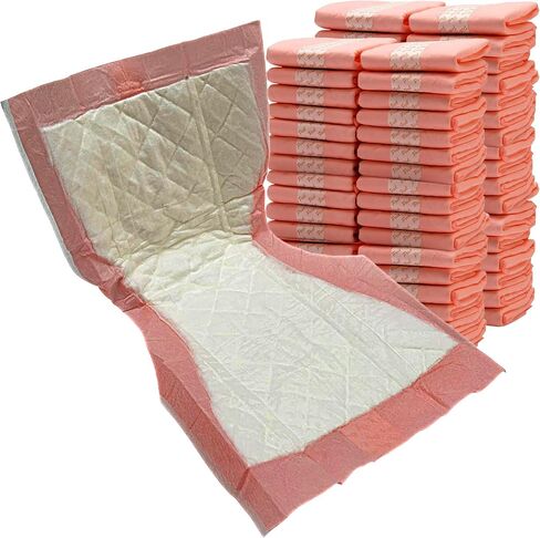 Vakly Extra Large Contoured Postpartum Pad Liners - Super-Absorbent 7" Wide x 14" Long - Maternity Peri Pads for Overnight Post Birth Leak Protection - Incontinence Liners 7x14 inches (60 Count) in Saudi Arabia