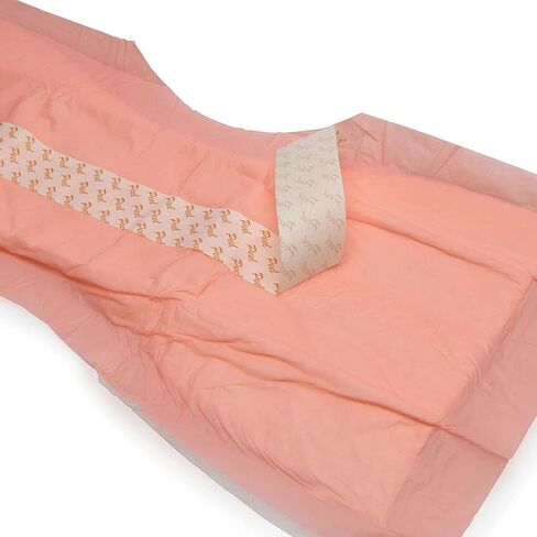 Vakly Extra Large Contoured Postpartum Pad Liners - Super-Absorbent 7" Wide x 14" Long - Maternity Peri Pads for Overnight Post Birth Leak Protection - Incontinence Liners 7x14 inches (60 Count) in Saudi Arabia