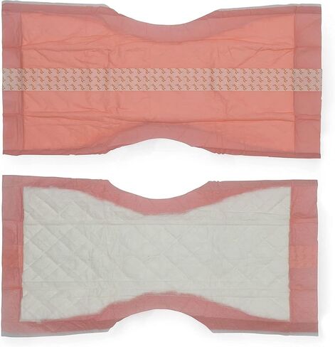 Vakly Extra Large Contoured Postpartum Pad Liners - Super-Absorbent 7" Wide x 14" Long - Maternity Peri Pads for Overnight Post Birth Leak Protection - Incontinence Liners 7x14 inches (60 Count) in Saudi Arabia