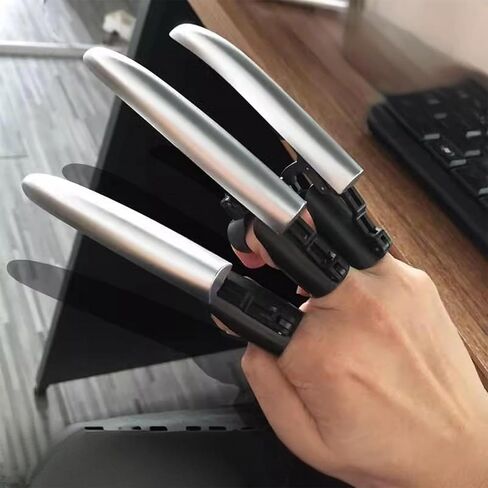 6pcs مخلب الذئب القابل للسحب الميكانيكي ، هالوين واقعية 3D الذئب مخلبات cosplay الدعائم لزينة الحزب in Kuwait