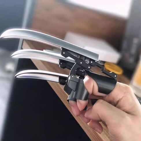 6pcs مخلب الذئب القابل للسحب الميكانيكي ، هالوين واقعية 3D الذئب مخلبات cosplay الدعائم لزينة الحزب in Kuwait