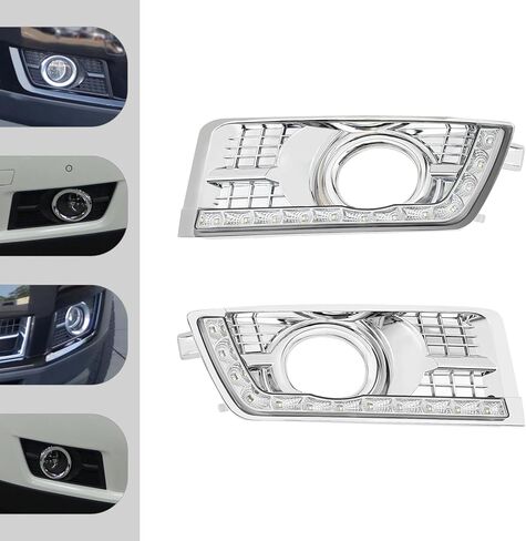 مصباح LED أثناء النهار تشغيل مصباح الضباب DRL مع إشارة بدوره إلى اليسار+الضوء الأيمن لـ SRX 2012-17 in Kuwait