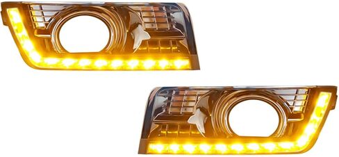 مصباح LED أثناء النهار تشغيل مصباح الضباب DRL مع إشارة بدوره إلى اليسار+الضوء الأيمن لـ SRX 2012-17 in Kuwait