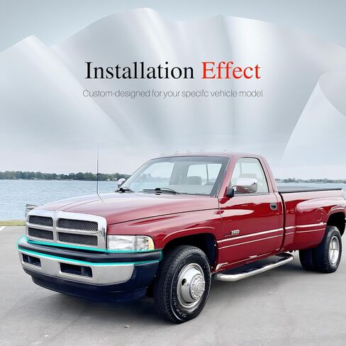 carpartsdepot الأمامي العلوي غطاء الوفير وسادة سوداء متوافقة مع 1994-2002 دودج رام 1500 2500 3500 نوتية 55234605 Ch1000160 in Saudi Arabia