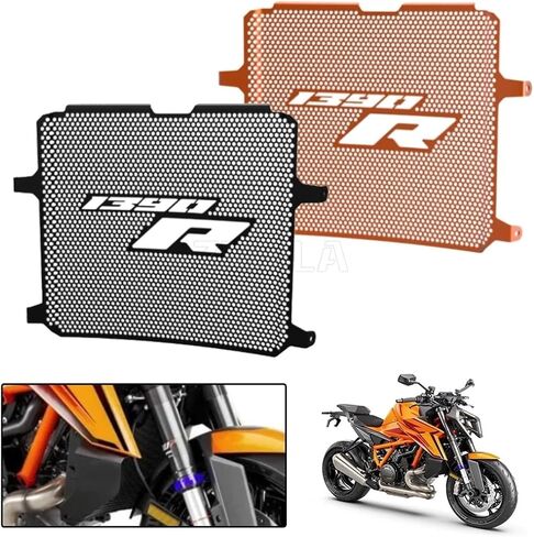 Fit for K-tm 1390 Super Fit for Duke R 1390 Super Fit for Duke R EVO 2024 2025 Radiator Grille Grill Guard Cover(Black) in Kuwait