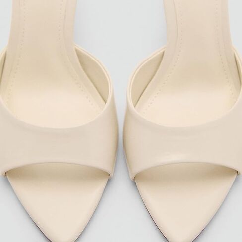 Wnshonzy Heeled Sandals For Women Pointed Open Toe High Heels Stiletto Pumps Mule Slip on Sexy Trendy Slingback in Saudi Arabia