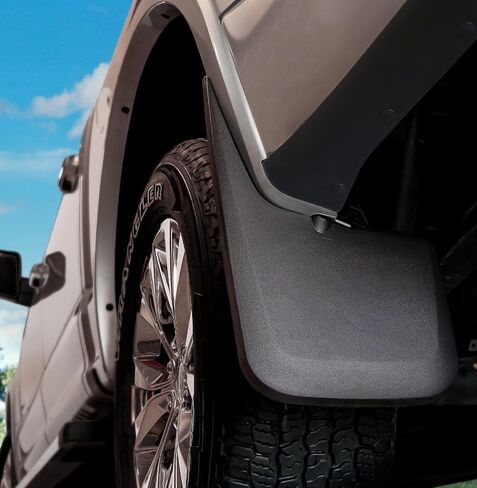 Husky Liners Custom Mud Guards | Fits 2011-2025 Dodge Durango (Excludes SRT) | Rear Set, 2-pc Black - 59001 in Saudi Arabia