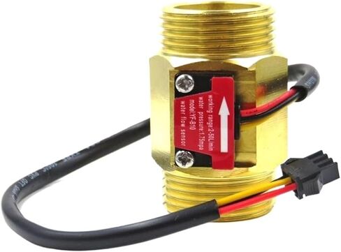 Water Meter Digital flowmeter B10 DN25 G1 1inch Water Brass Flow Sensor Meter Flowmeter 2-50L/min in Saudi Arabia