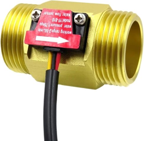 Water Meter Digital flowmeter B10 DN25 G1 1inch Water Brass Flow Sensor Meter Flowmeter 2-50L/min in Saudi Arabia