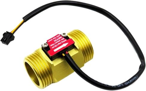 Water Meter Digital flowmeter B10 DN25 G1 1inch Water Brass Flow Sensor Meter Flowmeter 2-50L/min in Saudi Arabia