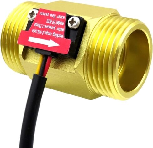 Water Meter Digital flowmeter B10 DN25 G1 1inch Water Brass Flow Sensor Meter Flowmeter 2-50L/min in Saudi Arabia