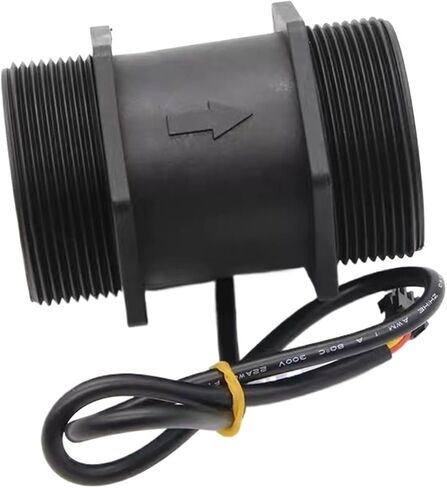 مقياس التدفق الرقمي مقياس المقياس الرقمي 3.5-24VDC G2 YF-DN50 مستشعر تدفق نبضات ماء المياه البلاستيكي in Saudi Arabia