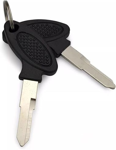 RedCap Pack of 2pcs Blank Uncut Keys Left Blade Groove for GY6 Chinese Scooters Pocket Bikes Motorcycle Moped ATV (Left Blade) in Saudi Arabia