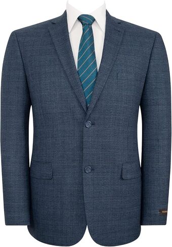 P&L Men's Classic Fit Houndstooth Blazer Sport Coat 2 Button Casual Jacket for Business, Party & Travel in Kuwait