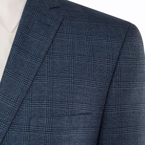 P&L Men's Classic Fit Houndstooth Blazer Sport Coat 2 Button Casual Jacket for Business, Party & Travel in Kuwait