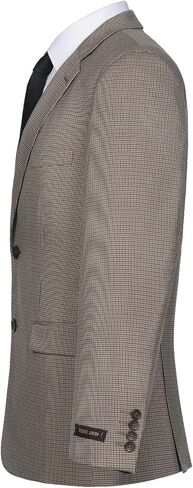 P&L Men's Classic Fit Houndstooth Blazer Sport Coat 2 Button Casual Jacket for Business, Party & Travel in Kuwait