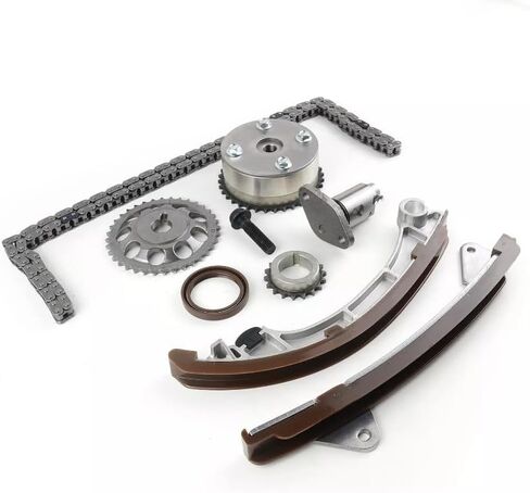 Geluoxi توقيت سلسلة VVT Gear Kit بديل لعام 2000-2008 Toyota Corolla Matrix Pontiac Vibe 1.8l 917-257 ، 13050-0d010 ، 13506-22030 ، 13523-0d010 in Saudi Arabia