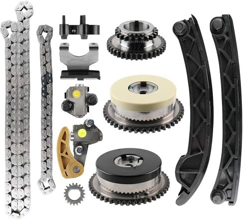 Motoall VVT Sprocket Timing Chain Kit 12627114 ، 12638661 ، 12655716 ، 916-635 ، 916-938 Fit for Chevrolet ، for Buick ، for Cadillac GMC Malibu ATS in Saudi Arabia