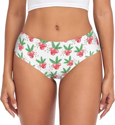 Women's Underwear Brief Breathable Soft Knickers Crab Swims Blue Ocean Large in Saudi Arabia