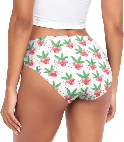 Women's Underwear Brief Breathable Soft Knickers Crab Swims Blue Ocean Large in Saudi Arabia