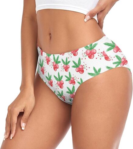 Women's Underwear Brief Breathable Soft Knickers Crab Swims Blue Ocean Large in Saudi Arabia