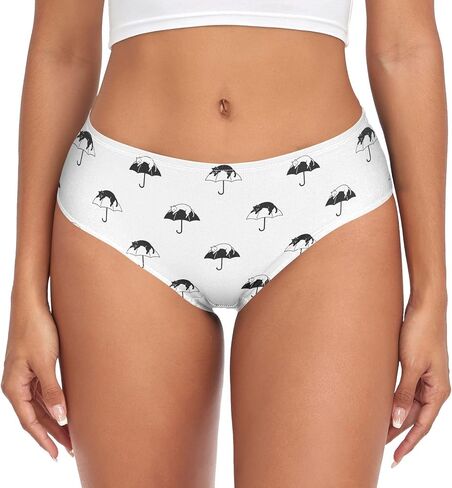 Women's Underwear Brief Breathable Soft Knickers Crab Swims Blue Ocean Large in Saudi Arabia