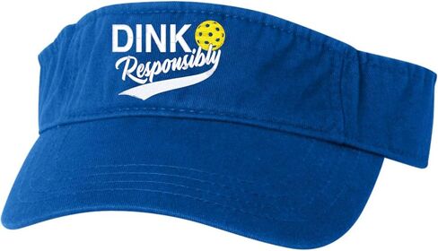 اذهب إلى دنك بشكل مضحك بمسؤولية Pickleball Bucket Ponytail Visor Progroeded Cap Dad Hat in Kuwait