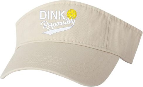 اذهب إلى دنك بشكل مضحك بمسؤولية Pickleball Bucket Ponytail Visor Progroeded Cap Dad Hat in Kuwait