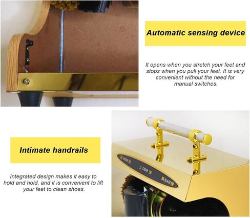 Shoe Polisher,Household Electric Shoe Polishing Machine,Automatic Induction,Double Combination Brush,for Family Hotel Bank Commercial in Saudi Arabia